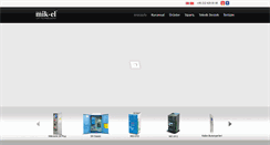 Desktop Screenshot of mik-el.com